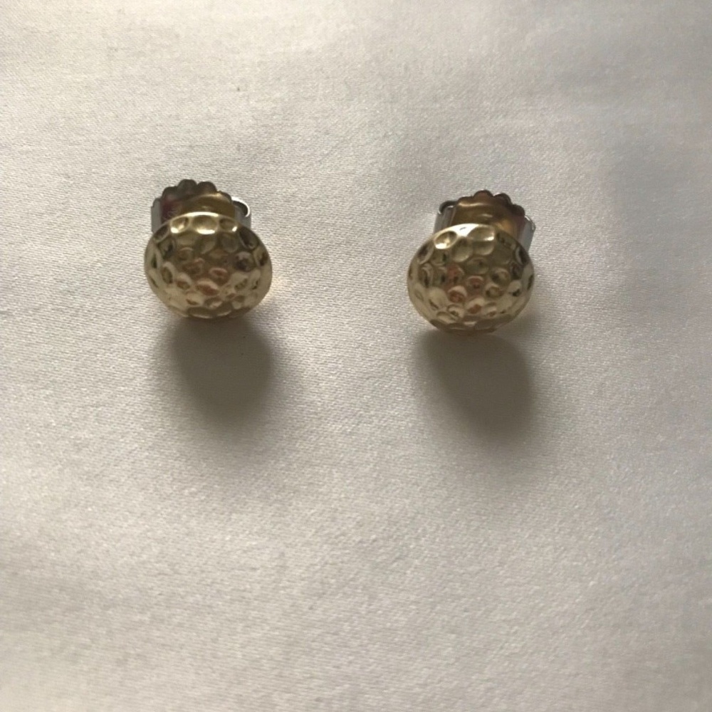 Lia Sophia Gold tone stud earrings